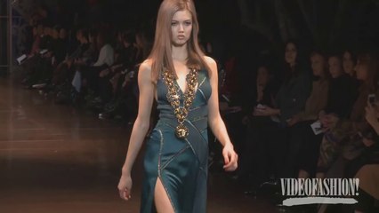 FIRST LOOK: Versace - Fall 2014 Milan Fashion Week - Videofashion