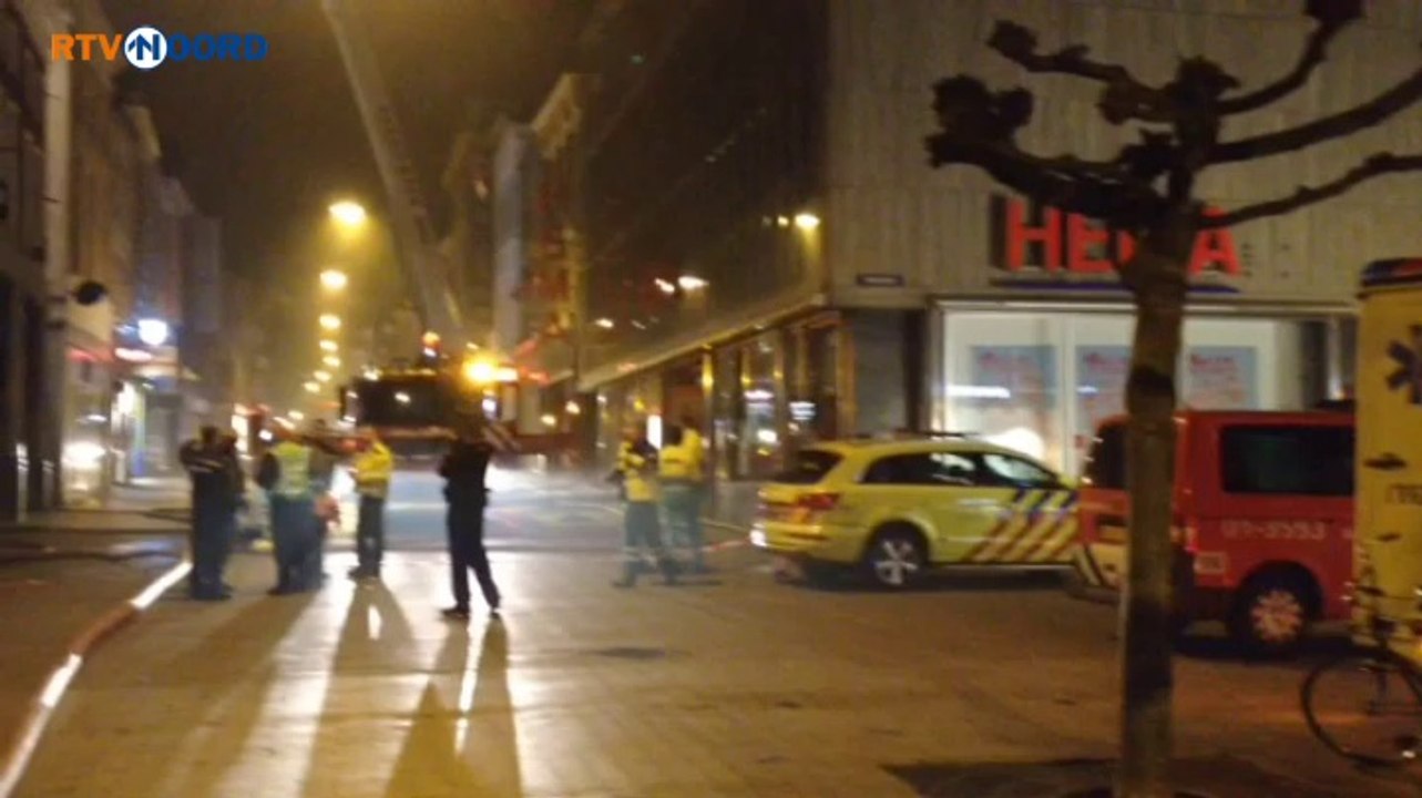 Brandweer Groningen: Brand is uit het pand - RTV Noord