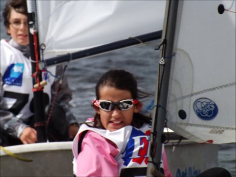 voile Lorient régates Optifun