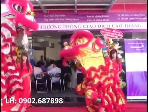 Múa lân chuyên nghiệp tại sài gòn 0902.687898 múa lân sư rồng