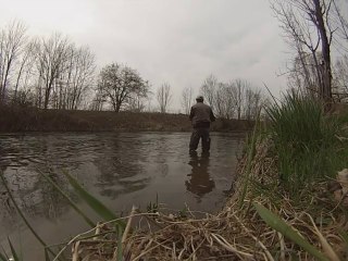 Pêche du chevesne au printemps aux leurres