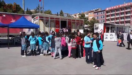 ÇANAKKALE GEZİCİ TIRI YOZGAT'TA