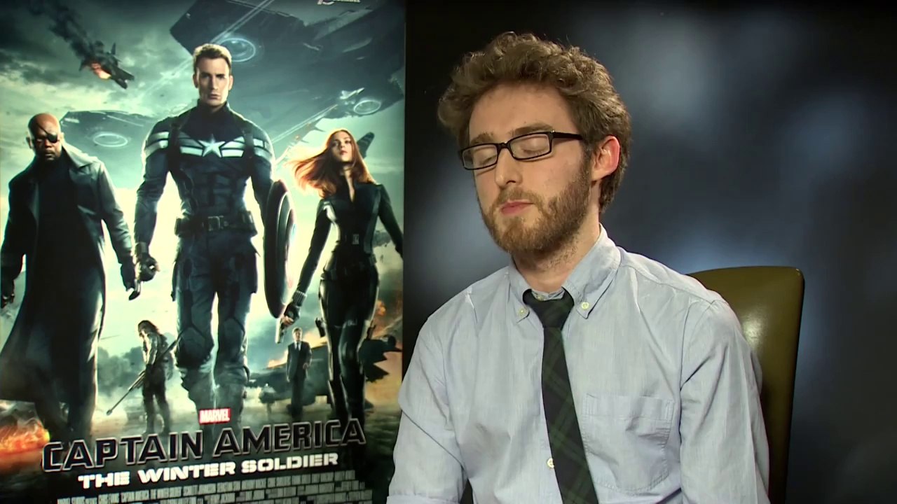 Captain America: The Winter Soldier Interviews -- Sebastian Stan And Anthony Mackie