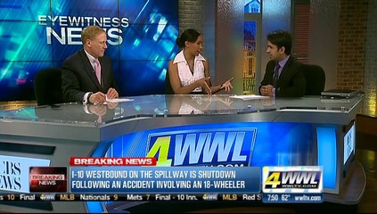 Appearance in News Morning Show at Channel 4WWL TV