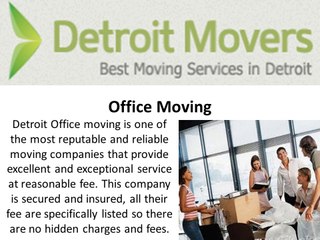 Detroit Movers Inc