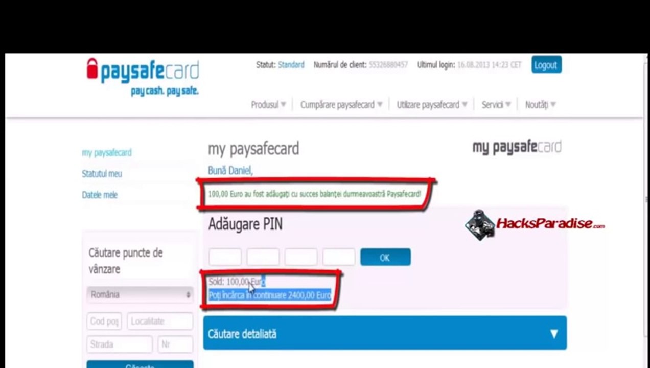 Telecharger Paysafecard Code Generateur 2014 avec preuve 100% April