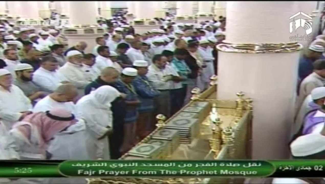 2nd April 2014 Madeenah Fajr led by Sheikh Hameed