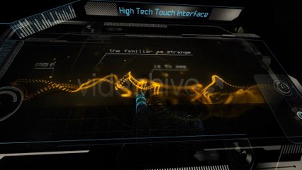 High Tech Touch Interface - After Effects Template