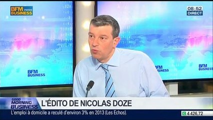 Nicolas Doze: Déficit public: "On va envoyer valser Bruxelles, la France ne pourra pas atteindre son objectif 2015" – 02/04