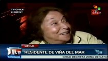 Tensión entre habitantes de zonas afectadas por terremoto en Chile