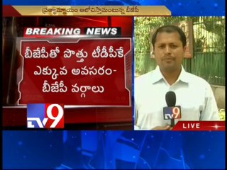 BJP seeks possible proposals from TDP