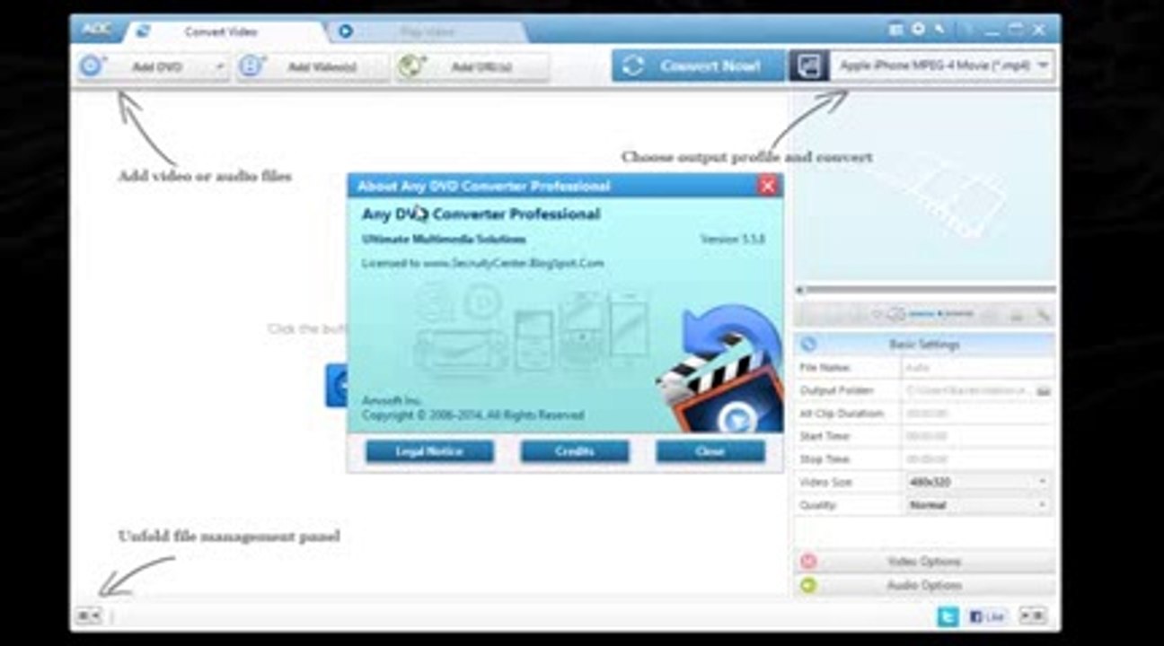 Any DVD Converter Professional 5.5.8 + KeyGen• Full & Free ★ - YouTube