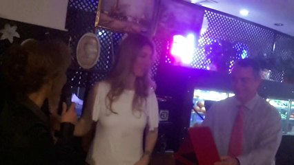 Oriflame Plaket Kutlaması Çakıl ocak başı