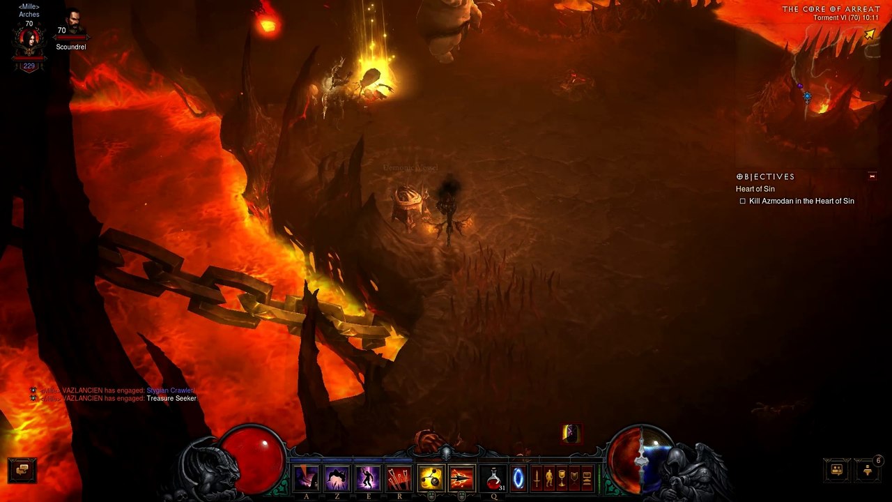 Diablo 3 Reaper of Souls Farming Légendaire Arreat Chasseur de Démons