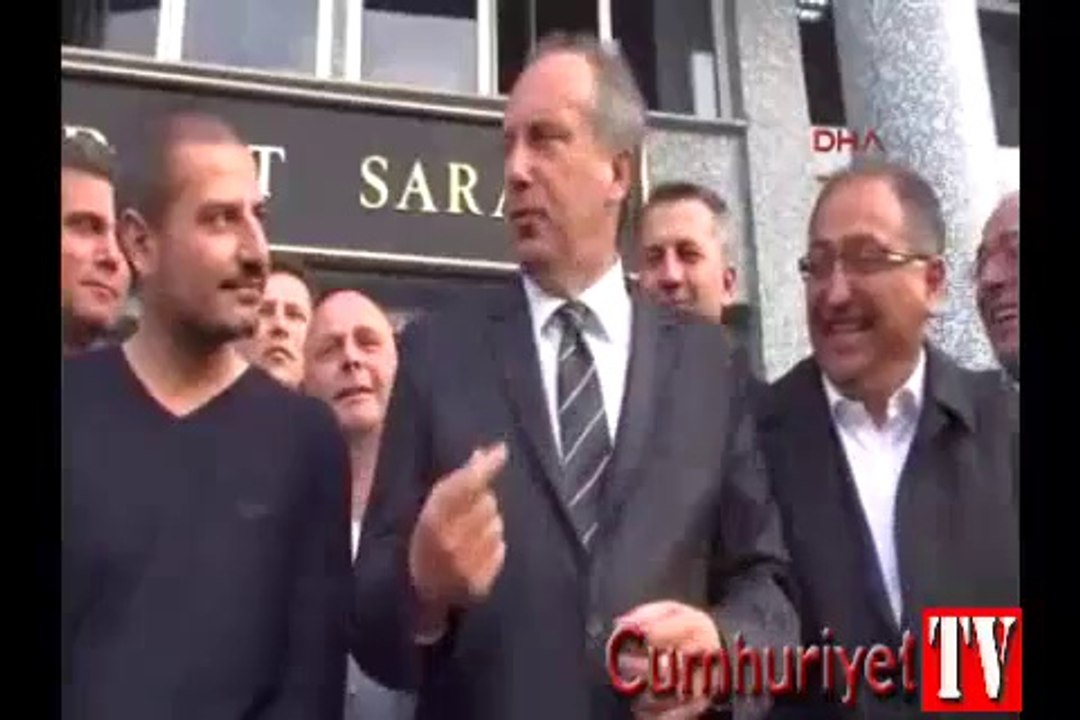 Muharrem İnce'ye öğrenciden fırça