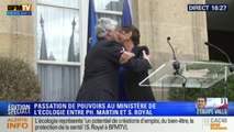 Passation de pouvoir entre Ségolène Royal et Philippe Martin
