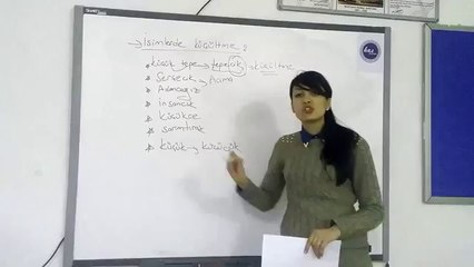 HASTML Dil ve Anlatım İsimlerde Küçültme