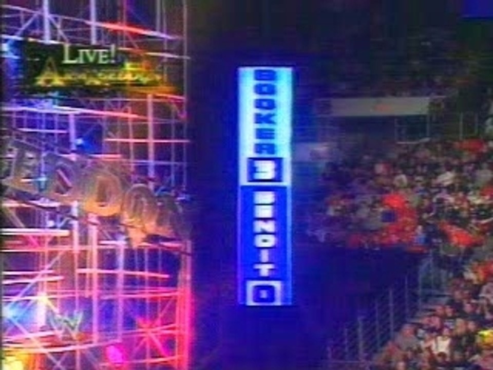 Armageddon 2005 Booker T vs Chris Benoit