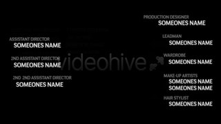 Saul Bass Vintage Credits - After Effects Template