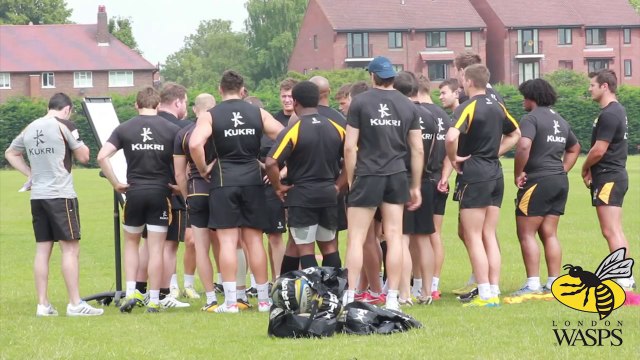 London Wasps meet Mickey Rourke