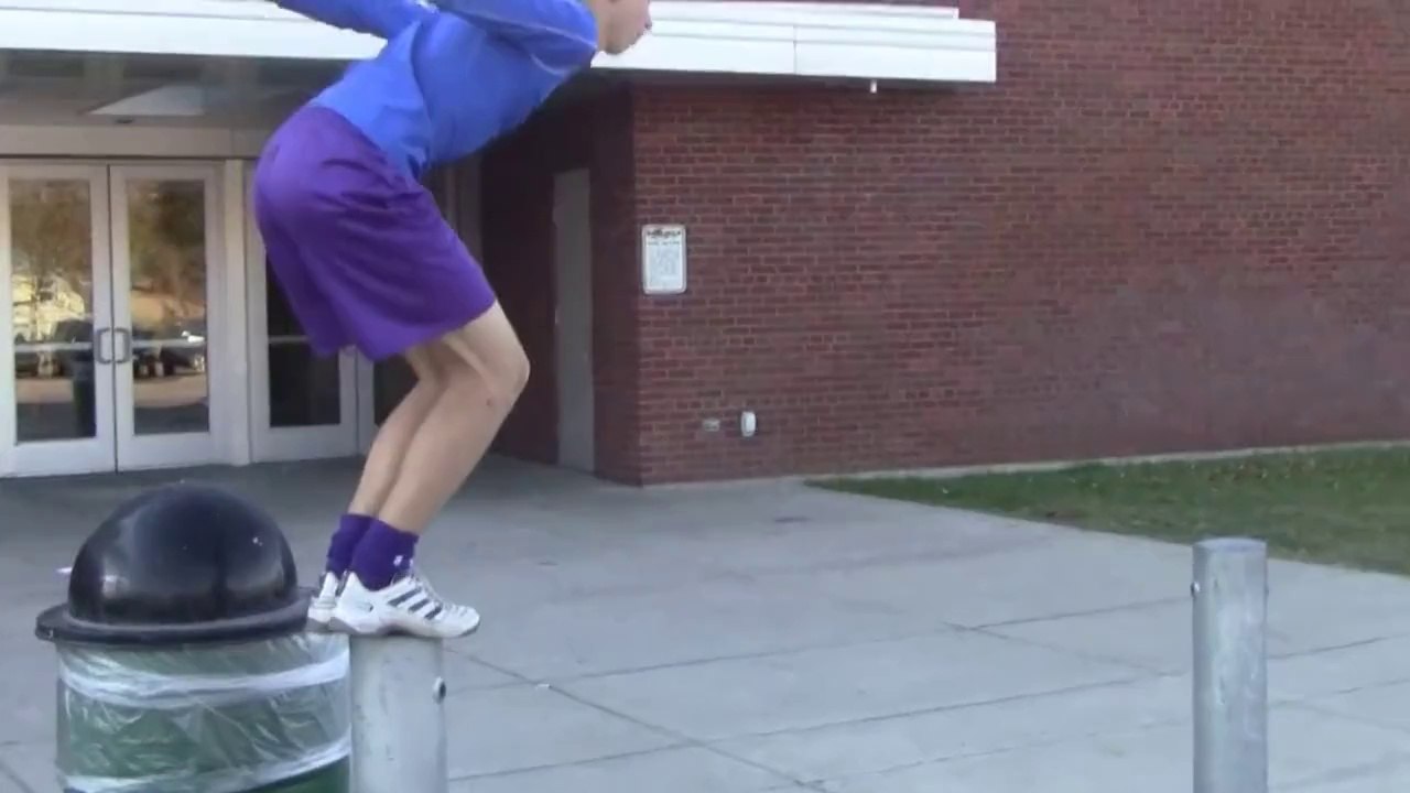 parkour meets pole