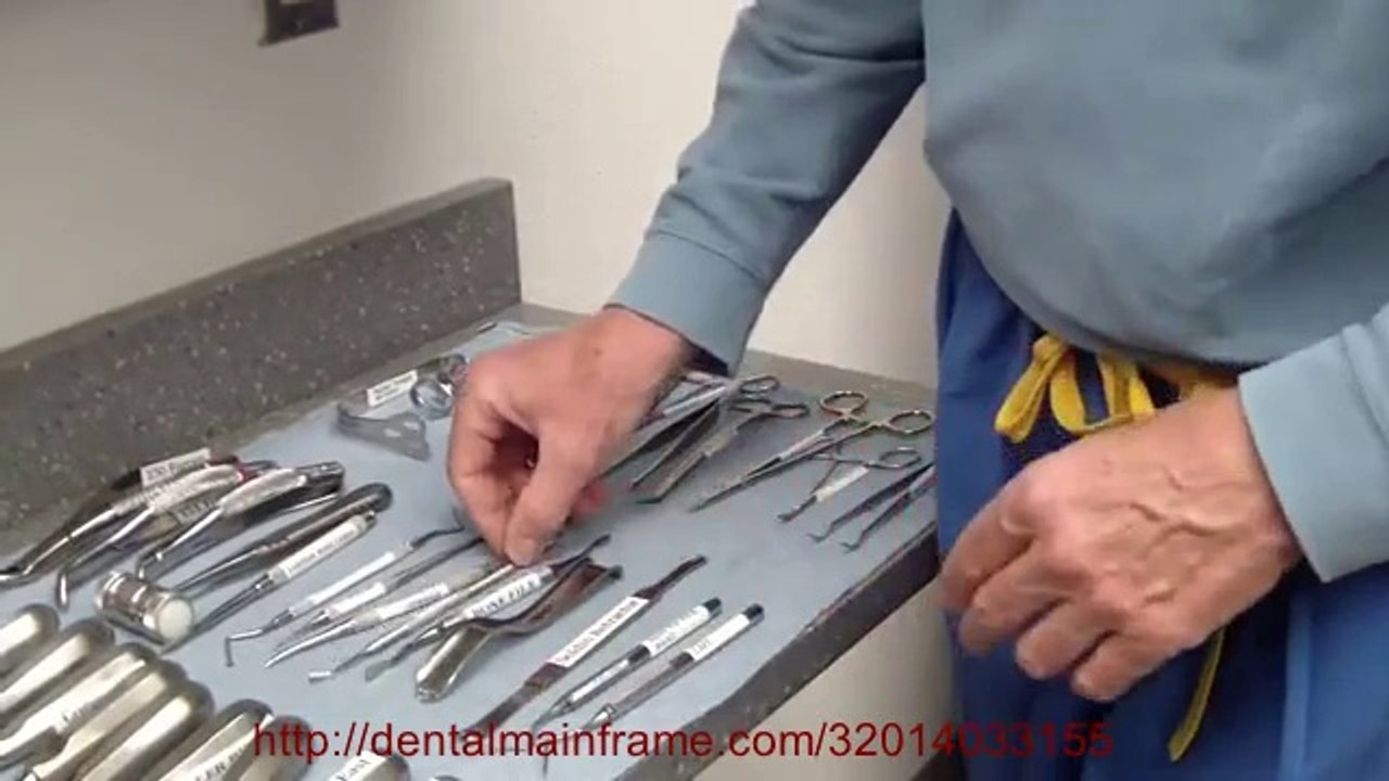 Oral Surgery Tray Setup - and how to use it