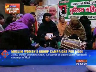 Minority groups support Modi