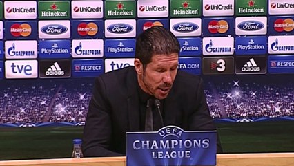 Simeone: "Squadra maschia, orgoglioso di Diego"