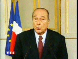 Saddam - Chirac 2 Bush ultimatum