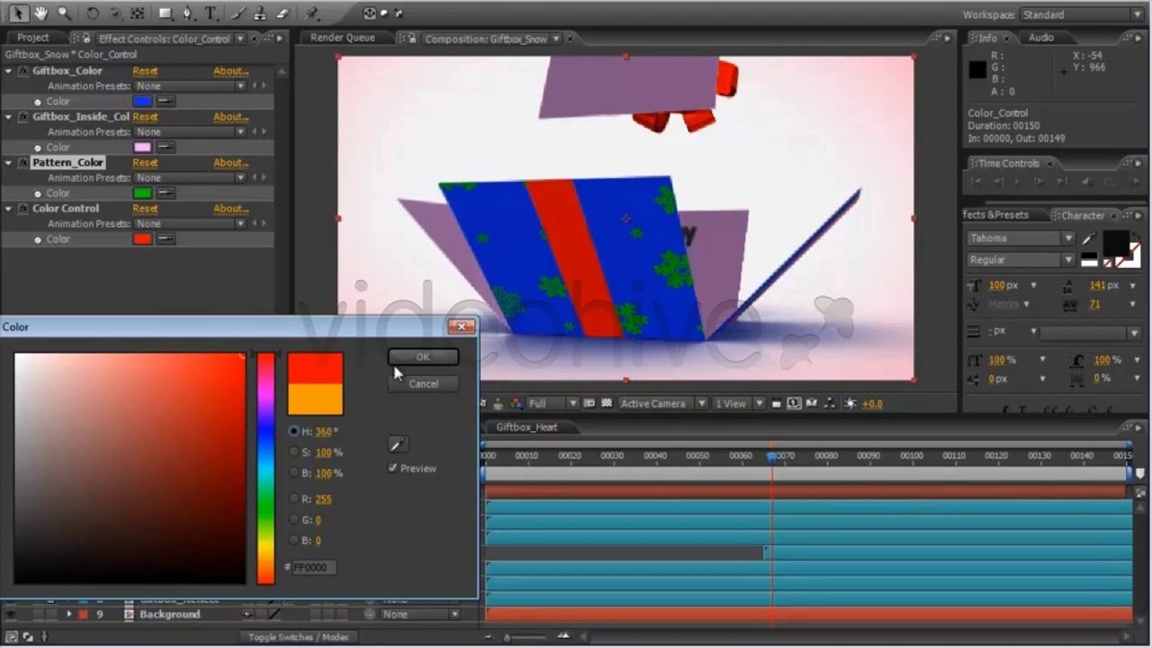 Giftbox - After Effects Template