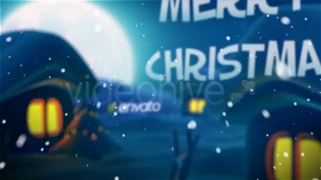 New Year and Christmas Greeting - After Effects Template