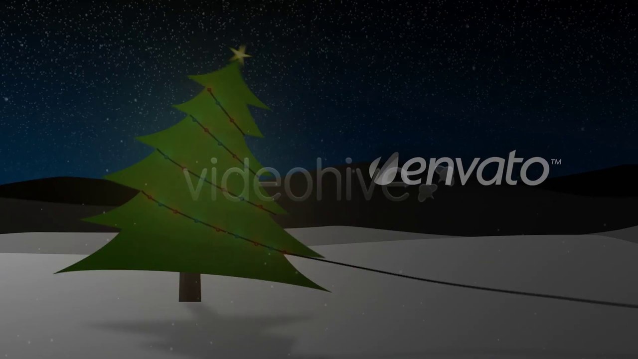 The Awkward Christmas Tree - After Effects Template