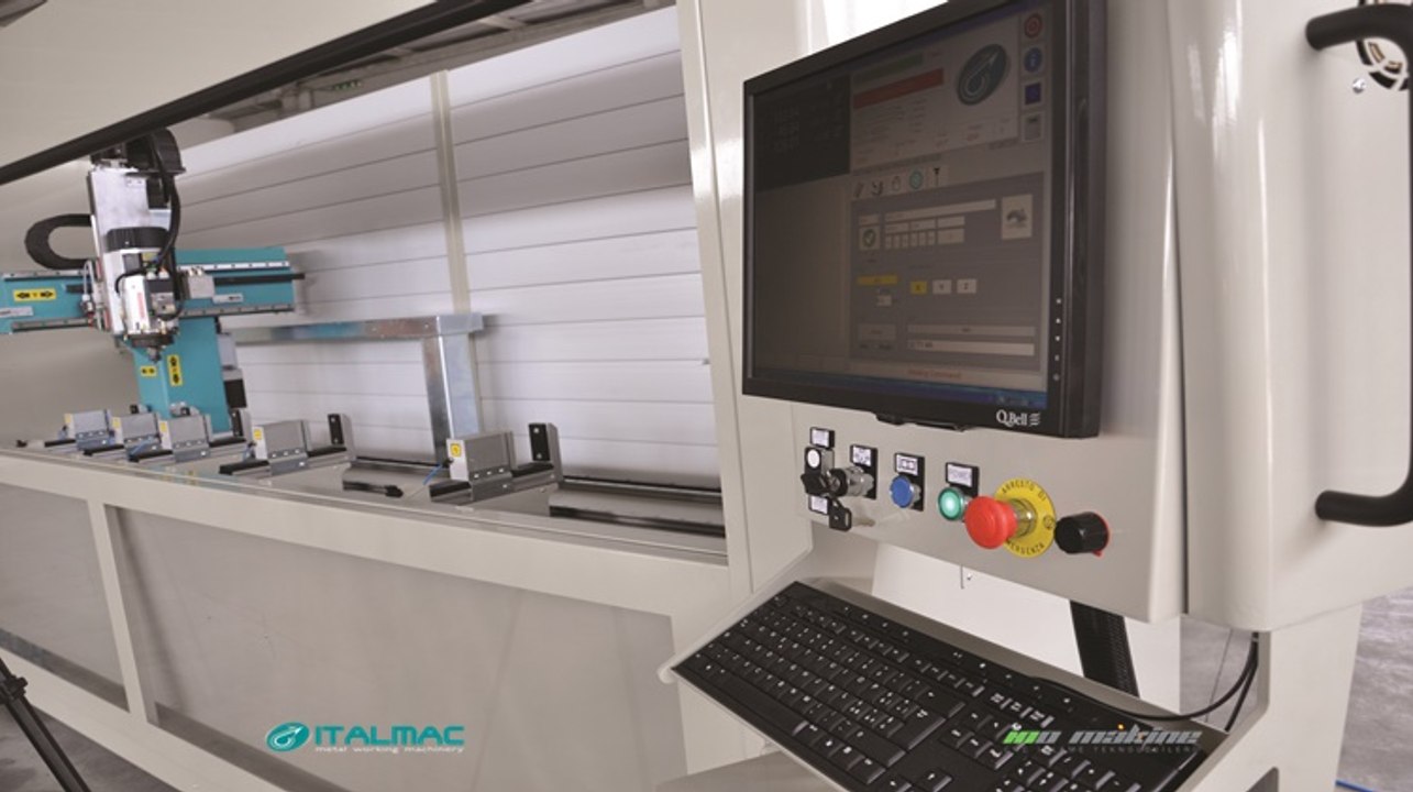ITALMAC Onix - 3 Eksen Alüminyum Profil İşlem Merkezi