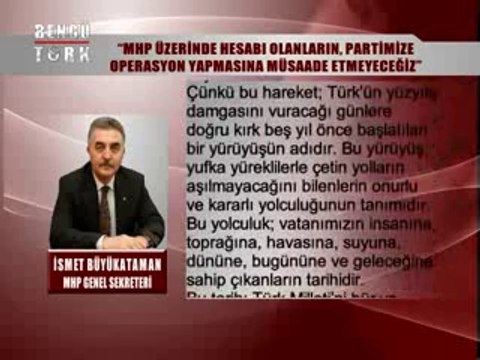 SÖZ UÇAR YAZI KALIR - İSMET BÜYÜKATAMAN 02.04.2014