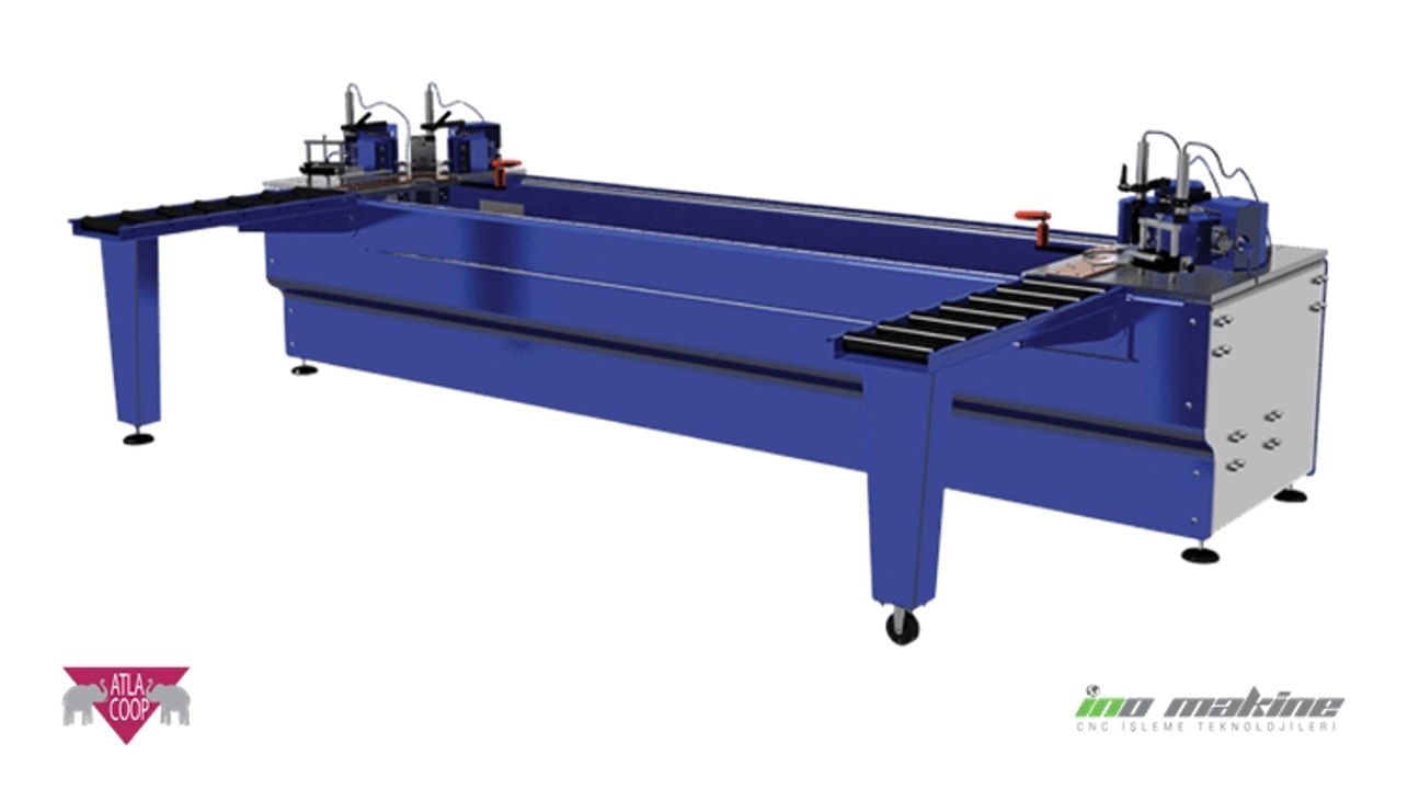 Atla Coop Twin - Çift Başlı Alüminyum Pres Makinesi