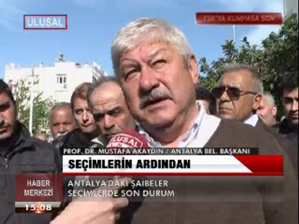 PROF. DR. MUSTAFA AKAYDIN'DAN AÇIKLAMALAR