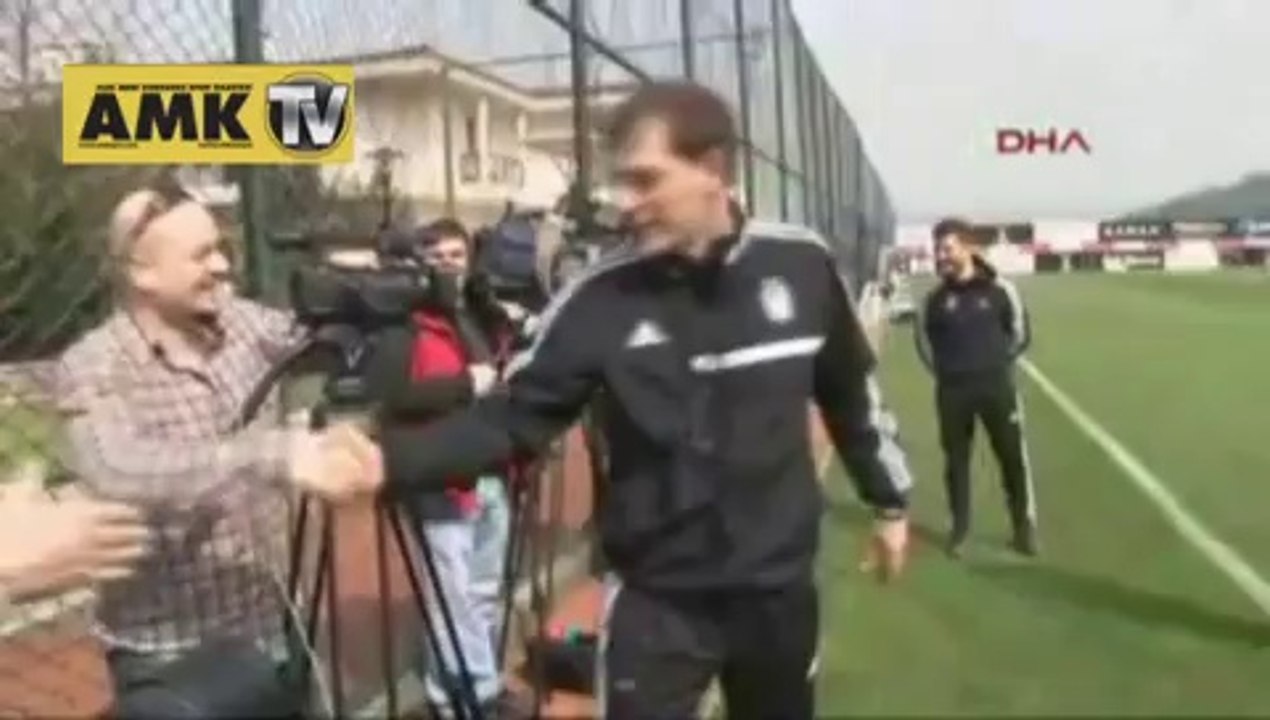 Beşiktaş antrenmanına Slaven Bilic damgası