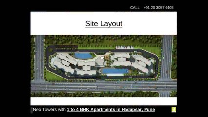 Neo Towers with 1 to 4 BHK Apartments in Hadapsar Pune