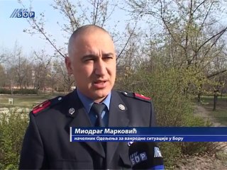 Apel za zaštitu od požara, 02. april 2014.