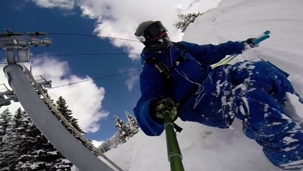 Deep - Ski in the french Alps