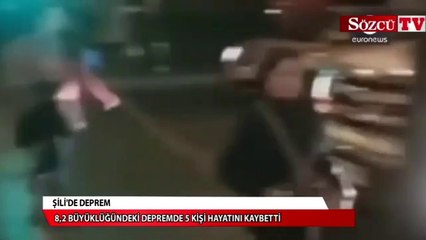 Şili'de 8.2 büyüklüğünde deprem