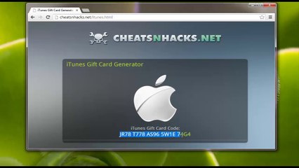 GRATUIT carte-cadeau HACK iTunes FREE iTunes Gift Card Generator PIRATE 2014-2015