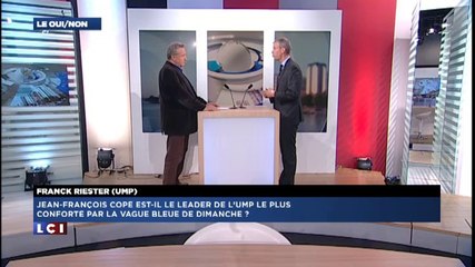 Franck Riester invité du Oui/Non de Michel Field sur LCI