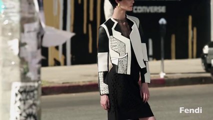 Spécial mode arty L.A. : le look Fendi