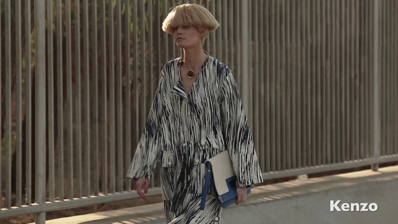 Spécial mode arty L.A. : le look Kenzo