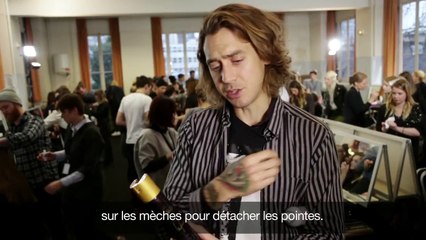 En backstage du défilé Carven avec L'Oréal Professionnel