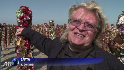 German artist's 'Trash' show arrives in Tel Aviv