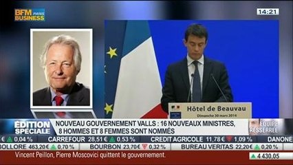 Édition spéciale : Gouvernement Valls : la réaction de Jean-François Roubaud, Président de la CGPME – 02/04  15/18