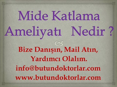 Mide Katlama,Mide Katlama Ameliyatı,Mide Katlama Ameliyatı Fiyatı,Mide Katlama Riskleri