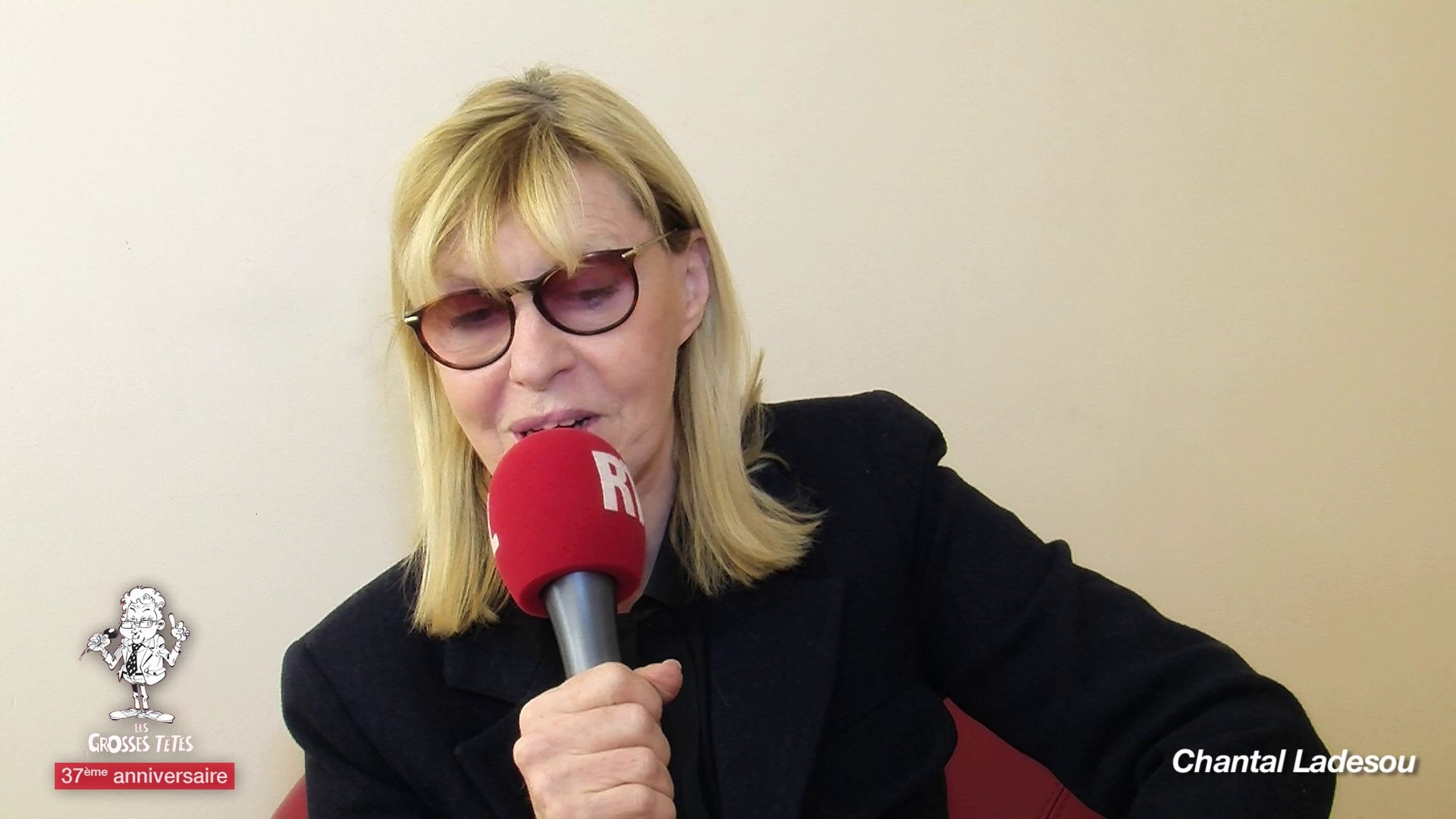 Chantal Ladesou revisite ses souvenirs à l'occasion du 37ème anniversaire  des Grosses Têtes - Vidéo Dailymotion